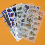 Space + Crystal Stickers