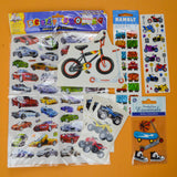 Bikes + Cars Stickers
