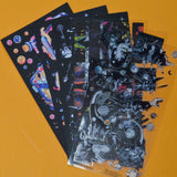 Dark Space + Magic Stickers