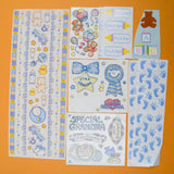 Grandma + Newborn Scrapbook Stickers