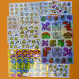 Glittery Animal, Sea Creature + Insect Stickers