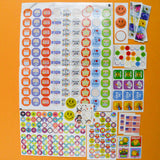 Assorted Alphabet + Teacher Stickers
