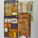 Decorative Scrapbook Cardstock Stickers