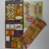 Decorative Scrapbook Cardstock Stickers