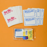 Hello My Name Is Stickers