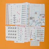 Assorted Illustrated Planner Stickers