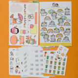 Cute Illustrated Icon Stickers