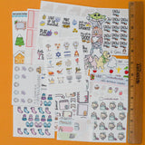 Cute Winter + Holiday Stickers