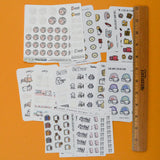 Food + Work Planner Stickers