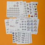 Food + Work Planner Stickers