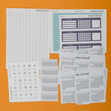 Monthly + Weekly Planner Stickers