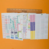 Cute Colorful Planner Stickers