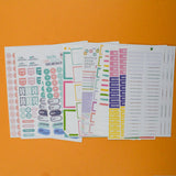Cute Colorful Planner Stickers