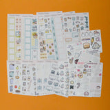 Seasonal Cute Icon Planner Stickers