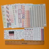 Autumnal Colorful Planner Stickers