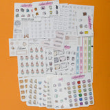 Illustrated Icon Planner Stickers