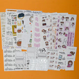 Cute Productivity Planner Stickers