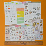 Seasonal Cute Icon Planner Stickers