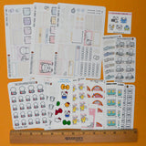 Cute Productivity Planner Stickers