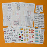 Cute Productivity Planner Stickers