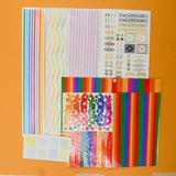 Stripes + Border Decoration Stickers