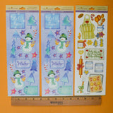 Winter + Holiday Baking Stickers