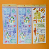 Winter + Holiday Baking Stickers