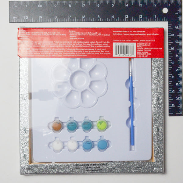 Creatology Glitter Canvas Painting Kit – Make & Mend