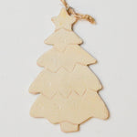 Wooden Tree Shaped Ornament Default Title