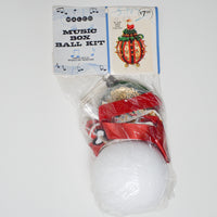 Music Box Ball Vintage Walco Christmas Decoration Kit