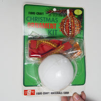 Fibre-Craft Vintage Christmas Ornament Kit