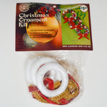 Sequined Wreath Vintage Walco Christmas Ornament Kit - Colors May Vary