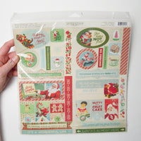 Authentique Jingle Scrapbooking Paper Pack