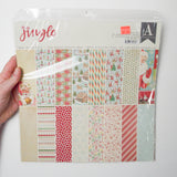 Authentique Jingle Scrapbooking Paper Pack