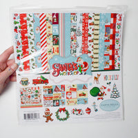 Carta Bella Santa's Workshop Scrapbooking Paper Pack