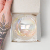 Iridescent Bulb Ornament