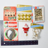 Vintage Bells + Christmas Ornaments and Accessories Bundle