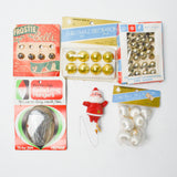 Vintage Bells + Christmas Ornaments and Accessories Bundle