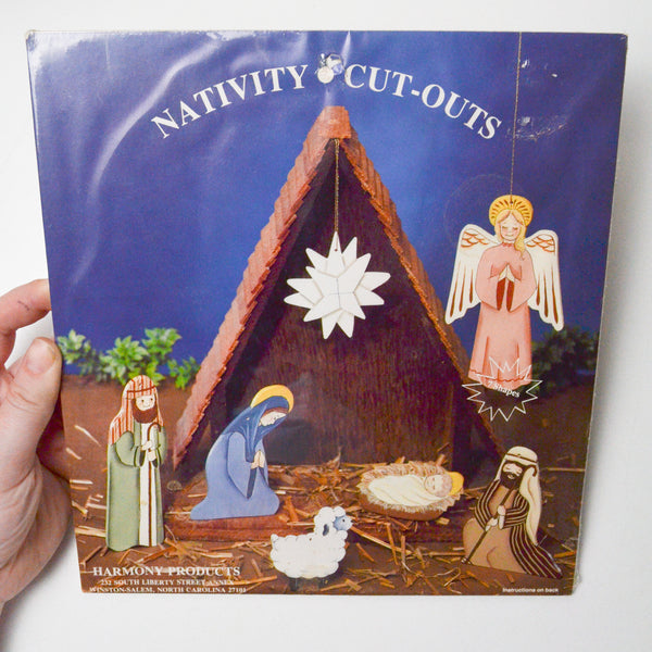 Nativity Wooden Cutouts Kit