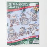 Design Works Crafts Snowmen Plastic Canvas Ornament Kit