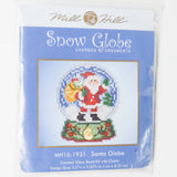 Mill Hill Santa Snow Globe Beaded Cross Stitch Ornament Kit