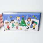 Peanuts Glitter Holiday Cards + Envelopes Set