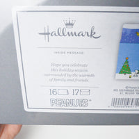 Peanuts Glitter Holiday Cards + Envelopes Set