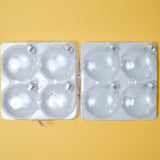 Clear Bulb Ornaments - Set of 8