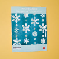 Paper Source Snowflake Garland Kit