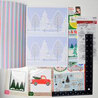 Christmas Clear Stamps, Dies + Card-Making Magazine Bundle