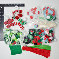 Felt Circle Christmas Guys Ornament Kit