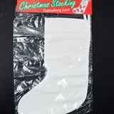 Battenberg Lace Christmas Stocking