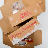 Merry Christmas Folding Gift Boxes