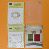 Christmas Card Embossing Folders + Stencils